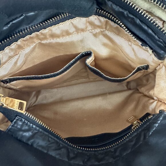 Clava Black Square Quilted Crossbody Bag - Picture 10 of 14